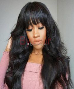 Bythair Lace Front Human Hair Bob Wigs Virgin Hair Peruvian Full Lace Wig With Baby Hairs Glueless Full Lace Human Wigs With Bangs4346460