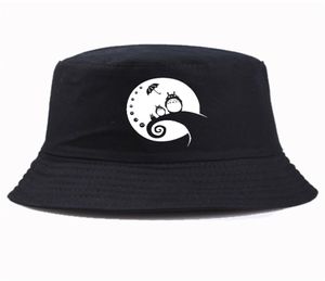 Totoro Ghibli Harajuku Kawaii Kova Şapkası Yaz Gündelik Marka Unisex Balıkçı Hat2207950