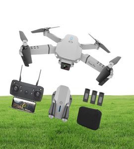 E88 Pro Drohne mit Weitwinkel HD 4K 1080P Dual Kamera Höhe halten Wifi RC faltbare Quadcopter Eders Geschenk Spielzeug274V1560777