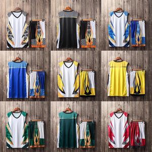 Röcke Diy Custom Basketball Jersey Kleidung für Männer Frauen Kinder Junge Gedruckt Schnell Trocknend Ärmelloses Hemd Shorts Sport Uniform Sets