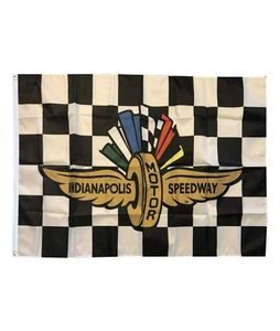 Inpolis Motor Speedway Flag 3x5ftポリエステル屋外または屋内クラブデジタル印刷バナーと旗卸売4738759