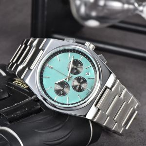 Mężczyzn Tissotity 1853 Męskie zegarek na rękę Kwarc Ruch Business Fashion Watches Prezent PRX Watches Designer Luxury Watch #567