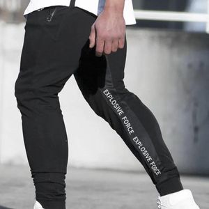 Calça masculto joggers calças casuais fitness machos sportswear tracksuit inferior