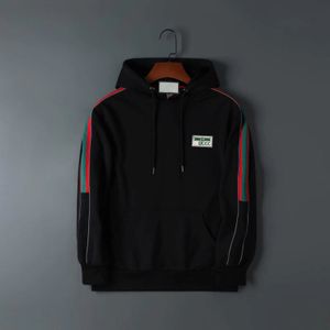 modekläder män hoodies färgblock tröjor tröjor tröja mode mens kvinnor huva jackor höst vinter långärmad rund nackbrev pullover par