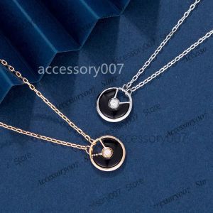 designer jewelry necklace 925 Silver luxury jewelry for women natural Shell for wedding day and valentines day fashion versatile clavicle Chain