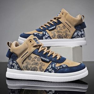 Autumn Fashion Printed High-Top for Women Dreattable Plat Casual Sneakers Trainers Board Shoes Men Basket Homme