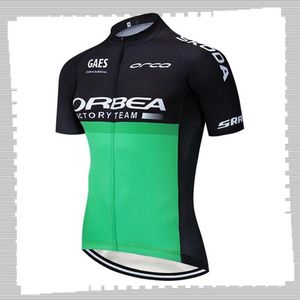 Pro Team Orbea Bisiklet Jersey Erkek Yaz Hızlı Kuru Dağ Bisikleti Gömlek Spor Üniforma Yol Bisiklet Üstleri Yarış Giyim Açık S296H