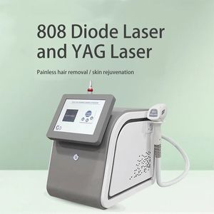 2 w 1 808 nm laserowa maszyna do usuwania włosów pikosekundowe laserowe tatuaż Salon Salon Home Użycie Diode laserowe włosy Usuń do wszystkich rodzajów użycia skóry