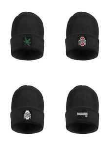 Ohio State Buckeyes Mens Women039s Double Layer Ull Cap Classic Beanie Hat Unisex Football Logo White Marble Print Gay Pride R8388640