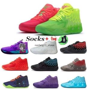 Scarpe da basket da uomo Mb.02 Slime Green per bambini Sneakers in vendita Rick Morty Queen City Jade Safety Yellow Grade School Scarpe sportive da donna Negozio online Taglia 35-46