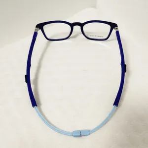 Solglasögon ramar 20st grossist sport pojkar flickor barn glasögon tr flexibel magnet smart ser söt glasögon ram med klar lins