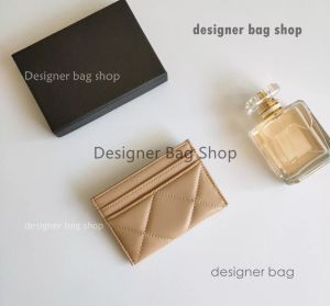 Designer Bag 7A Classic Women Mini Bank Card Holder Lambskin Bank Card Bag With Verification Number Mini Bag