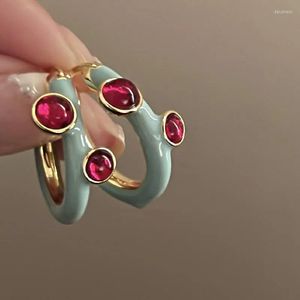 Huggie Hoop Earrings For Women Kerst Star Korean Fashion Christmas Heart Earing Women's Oorbellen Cute Aesthetic Y2k Jewelry 2022 Trendin