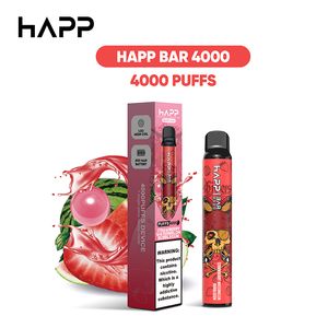 Kanada Hot Selling 4000 9000 Puff Shisha Vape Disponibla Vaper Bar Cigaretter 2% 5% E Juice Prefilled Vapers Art Coil Vapes Desechable 15 Smak Banana 12000