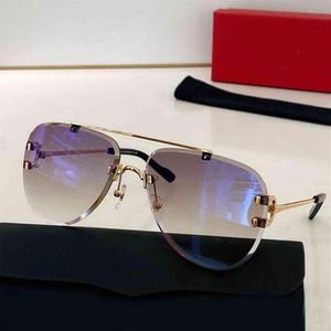 70% de desconto na loja online óculos de sol com corte de diamante masculino designer de moda Carter óculos de sol vintage legal espelho tons óculos Gafas Sol M233W