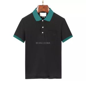 Erkek polo t gömlek tasarımcıları adam moda at tişörtleri sıradan erkek golf yaz polos gömlek nakış high cadde trend üst tee