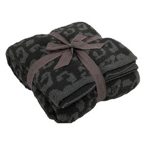 Klassisk Leopard Wool Plush Filt Sofa Warm Knee Throw Filtar Couch Cover Bed quilt rum Dekoration Gåva för Autumn Winte2828