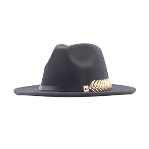 Berets Fedora Buckle Wool Belt Panama Hat Womens Wide Floppy Classic Baseball Caps Cap Denim