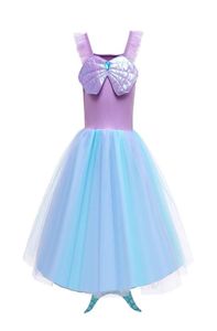 INS Mermaid girls dresses lace princess dress girl dress kids dresses beach party dresses formal dress girls costume clothes B30612483014