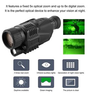 Digital IR Night Vision Infrared Monocular Camera Camcorder Function Telescope Video Recorder6965279