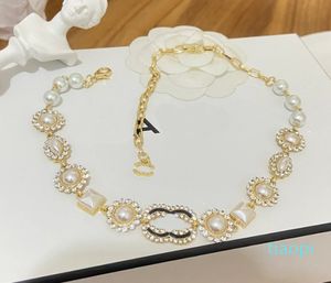 Kobiet Designer Naszyjniki złota Plaped Choker L-liter wisiewnik skórzany biżuteria ślubna