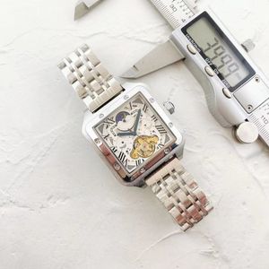 Women's Watch for Men Designer Watch Square Fashion Automatic Mechanical Movement Watch Square Tank Women's Gold Silver Watch Luxury Business