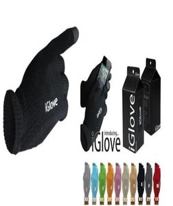 Najlepsza jakość Unisex Iglove pojemnościowe rękawiczki dotykowe Multi celal Winter Warm Igloves Rękawice dla iPhone'a 7 Samsung S7 2PCS A P4691276