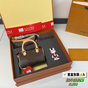 Designer NANO SPEEDY Borsa a tracolla Borsa di lusso Classic Mini Set da viaggio Scatola Combinazione Borsa a tracolla Borsa da donna e da uomo di alta qualità Accessori Casuali