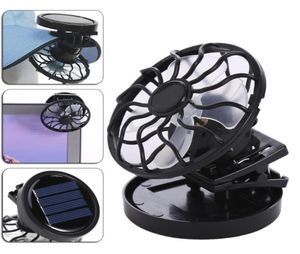 Electric Fans Solar Powered Cooling Fan ClipOn Mini Beach Outdoors Appliances Travel Desktop VentilatorElectric8596357