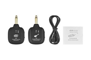 Ricevitore del trasmettitore del sistema wireless per chitarra rara ricaricabile incorporato Trasmettitore per chitarra wireless ricaricabile incorporato8093685