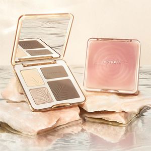 Judydoll Highlighting Con All-in-One Palette Matte Highlighter Makeup Palette Ombretti Ombretto Iluminador 240106