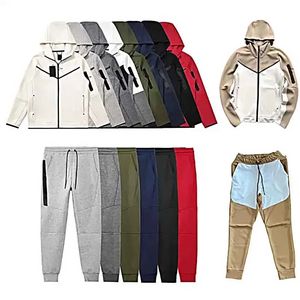 Tech Hoodie Tracksuit Męscy Nake Tech Trapstar Track Suits Hoodie Europe American Rugby Dwuczęściowe spodnie Jogger Moders TrackSuits Bottoms Techfleece Man Joggers