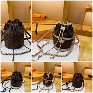 Nano Shoulder Bag Women Handbag Designer Bag NeoNoe MM Bucket Bag Fashion Leather Classic Luxury Crossbody Strap Drawstring Bag