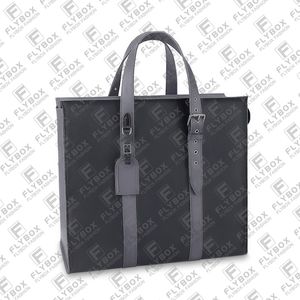 M45379 New Cabas Zippe Briefcase Bag Totes Handbag Men Fashion Luxury Designer Cross Body Messenger Bag Decsenger Bag SholldenBag