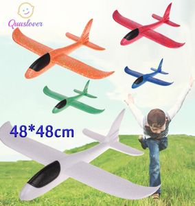 Fai da te giocattoli per bambini aereo lancio a mano aereo volante aliante aereo elicotteri aerei volanti modello aereo giocattolo per bambini gioco all'aperto2702635