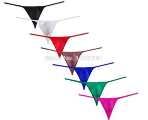 Men039s Liscio Morbido Spandex Rigonfiamento Pouch Bordure Bikini Perizoma Intimo Originale Pelle Elastica Tanga Maschio Super Sexy Tback S92673610