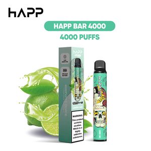 Atacado i vape 4000 Puffs Bar Descartável pré-cheio E-Cigarros 2% 5% E Juice Vaper Malha Bobina Desechables vapers 4k puffs 15 sabores em estoque frete grátis