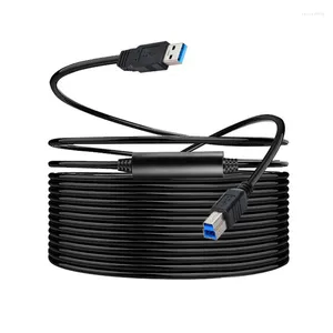Datorkablar USB 3.0 Kabel B Male till en skrivarförlängning 8m för hårddata
