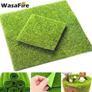Венки искусственная трава Синтетическая газонная ковер поддельный мох газон коврик фермерский дом