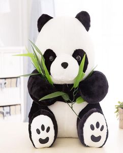 Whole cheap NT Quality Sitting Cute PANDA BEAR Stuffed Animal Plush Soft Cute Toy Doll Gift2420752