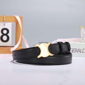 2023 women belt designer men belt black and white Solid color leather belt Gold buckle Fashion trend jeans skirt decoration width 2.5cm 2024