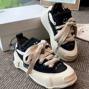 Wu Jianhao Xvessel Damenschuhe versteckte lachende Baumwoll -Süßigkeiten Dicke Soled Casual Canvas Herren Bettlerschuhe