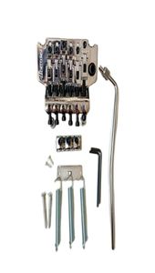 Chrome Floydrose Tremolo Bridge Double Locking System Bridge för Ibanez Electric Guitar3779767