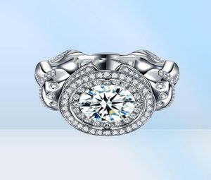 Choucong Majestic Sensation Men Ring 3CT Diamond 925 Sterling Silver Engagement Wedding Band Ring for Men7722079