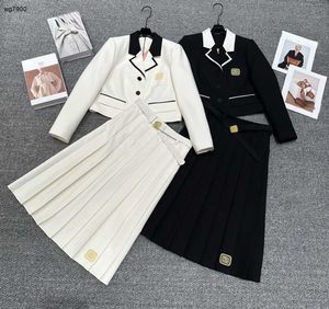 designer dress women brand clothing for womens spring jacket fashion logo girl coat ladies pleated skirt Jan 06