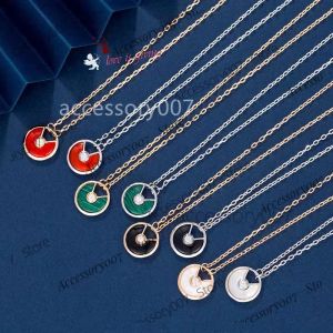 designer jewelry necklace for women high quality 925 Silver natural Shell for wedding day and valentines day luxury jewelry versatile clavicle Chain