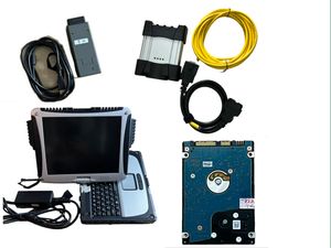 2in1 Auto Diagnosis Tools for BMW ICOM Nästa och V6154-skanner med SW i 1TB SSD HDD + Laptop CF-19 Toughbook Ready Use