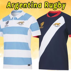 2023 2024 Casa de alta qualidade na Argentina e Away Rugby Jersey Copa do Mundo S-5xl Camisas Uniformes 23 24