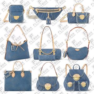 M82950 M46829 M46837 M46871 2024 Denim Bag Shoulder Bags Crossbody Handbag Tote Women Fashion Luxury Designer TOP Quality Fast Delivery M46830 M46836 M46855 M46856