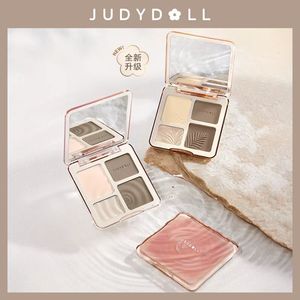 Judydoll Contour Palette 3D Face Brightening Highlights Bronzer Palette Natural Color Development varaktigt vattentätt ansikte Makeup 240106